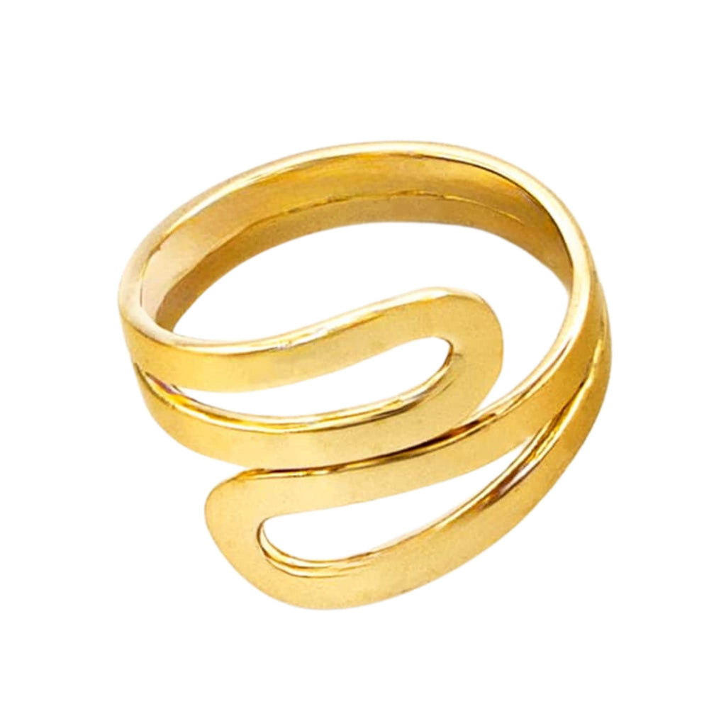 Sai Adjustable Wrap Ring Unisex, Statement Jewelry