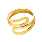 Sai Adjustable Wrap Ring Unisex, Statement Jewelry