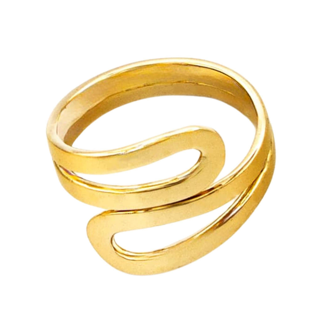 Sai Adjustable Wrap Ring Unisex, Statement Jewelry