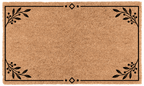 Scandinavian Border Personalized Coir Mat