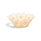 Heartfelt Handwoven Iraca Bread Basket by MacondoForever