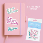 Dog Parent Sticker Pack – 6 Vinyl Stickers for Pet Owners by Five Dot Post