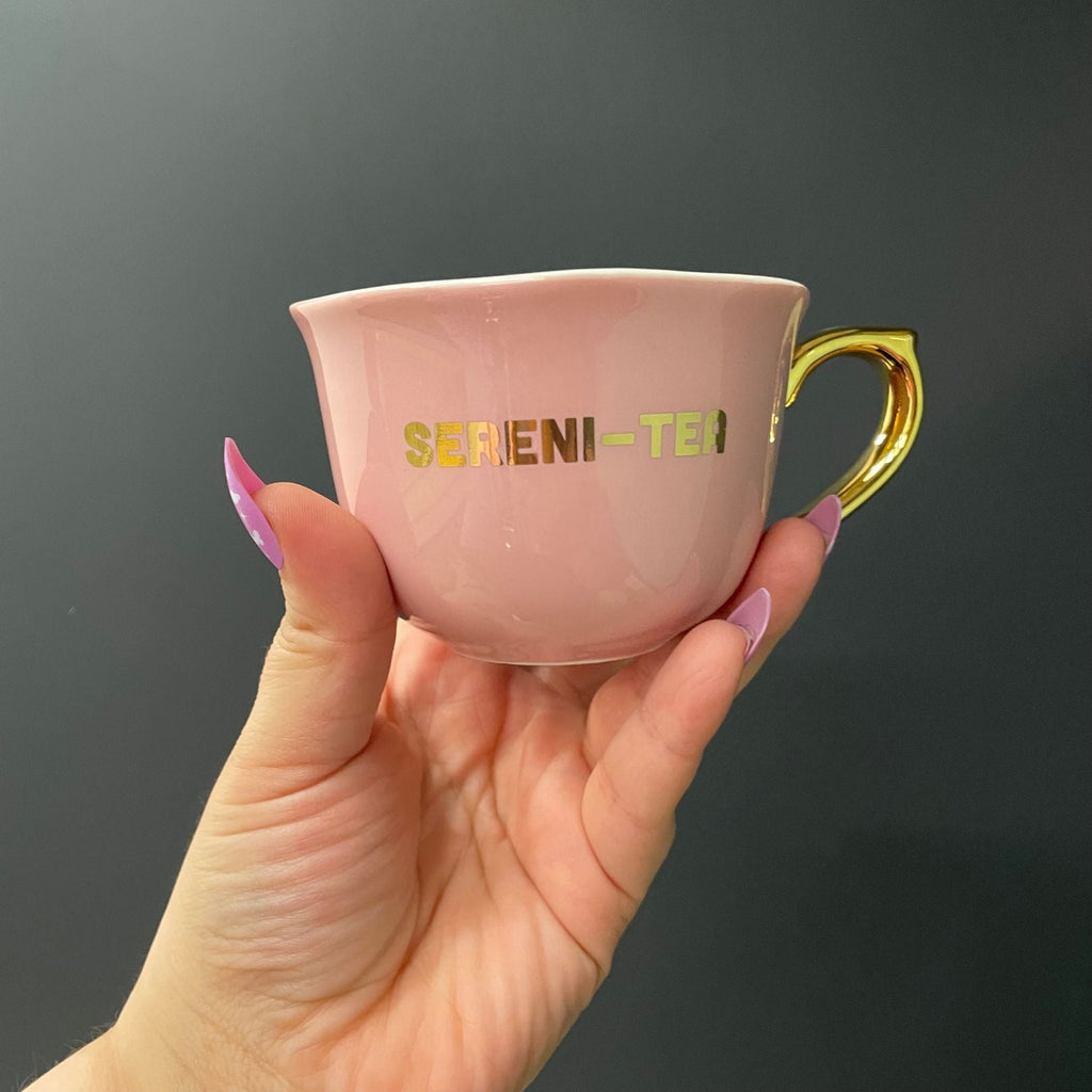 Sereni-tea Tea Cup & Saucer Set | Drinkware Gift Set For Her