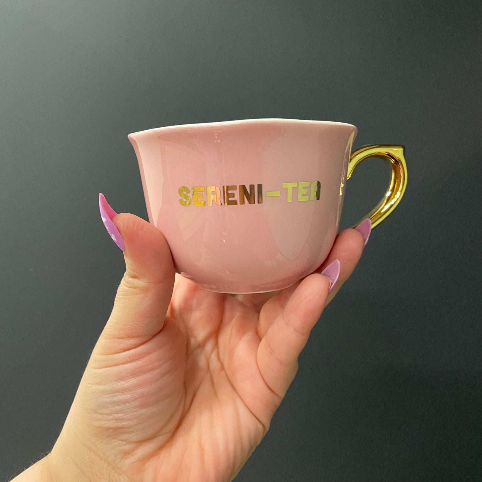 Sereni-tea Tea Cup & Saucer Set | Drinkware Gift Set For Her