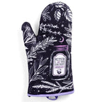 Set of 2 "Witch, I AM The Secret Ingredient" Oven Mitt | Pot Holders Hanging Oven Gloves Set by The Bullish Store