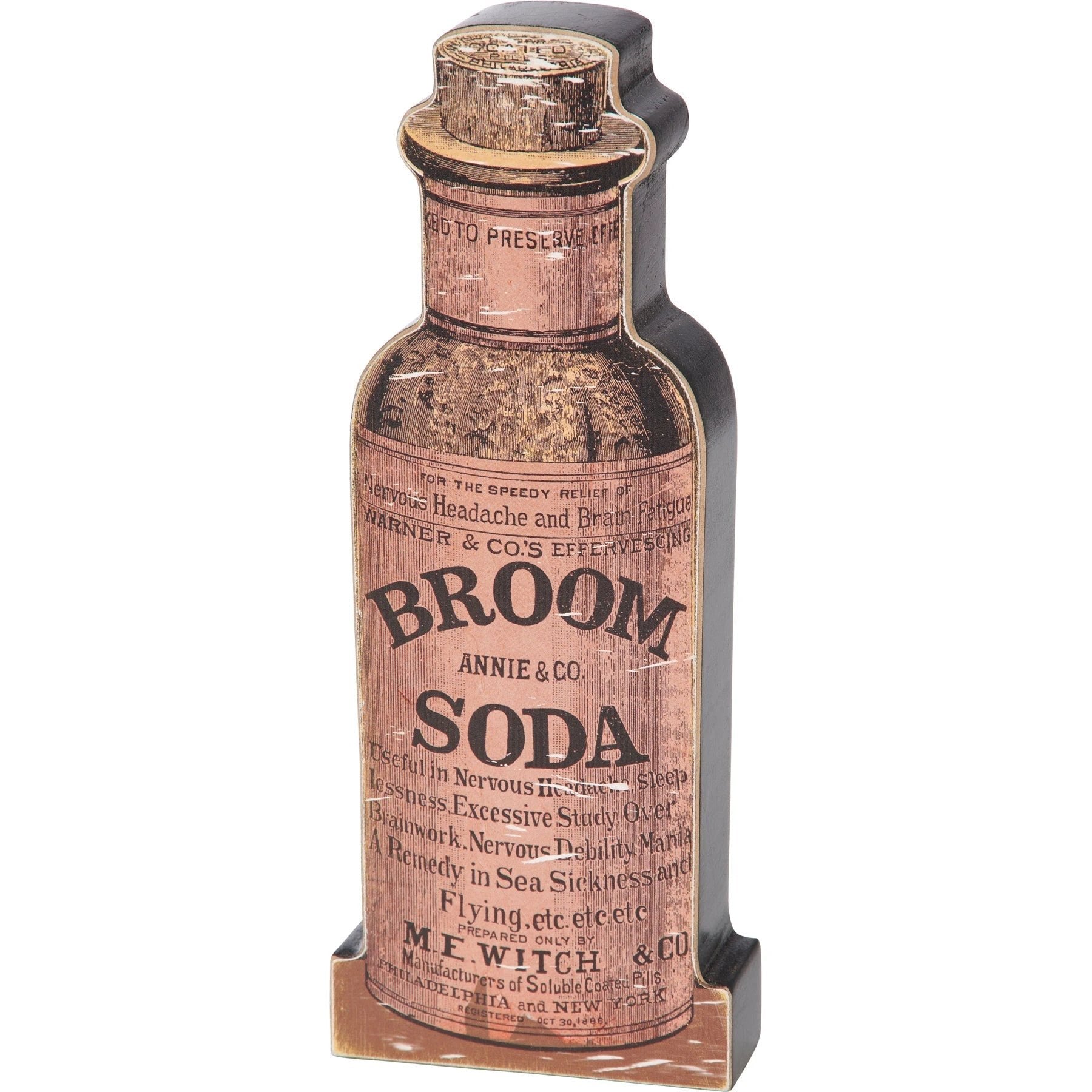 Set of 3 Potions Chunky Sitter Set | Vintage Wooden Bottle Shape Sitter by The Bullish Store