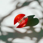 Set of 3 Velvet Claws Mini Mushroom Hair Clips by The Bullish Store