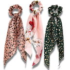 Silky Scarf Pony Holder (13 Color Options) | Scrunchie Hair Accessories by The Bullish Store