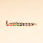 Color Huggie Hoop Earrings by Oh Clementine