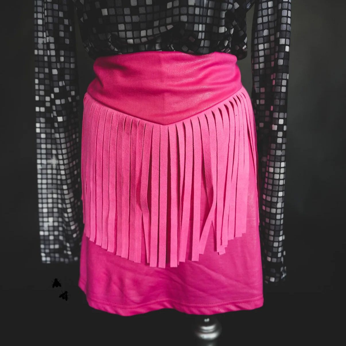 [Size M Remaining] Round Up Cowgirl Skort in Bubblegum Pink