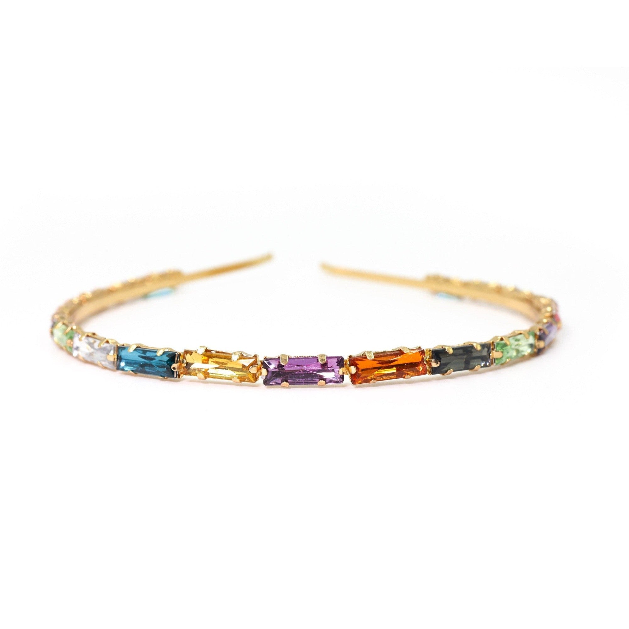 Sleek and Profesh Rainbow Gem Headband