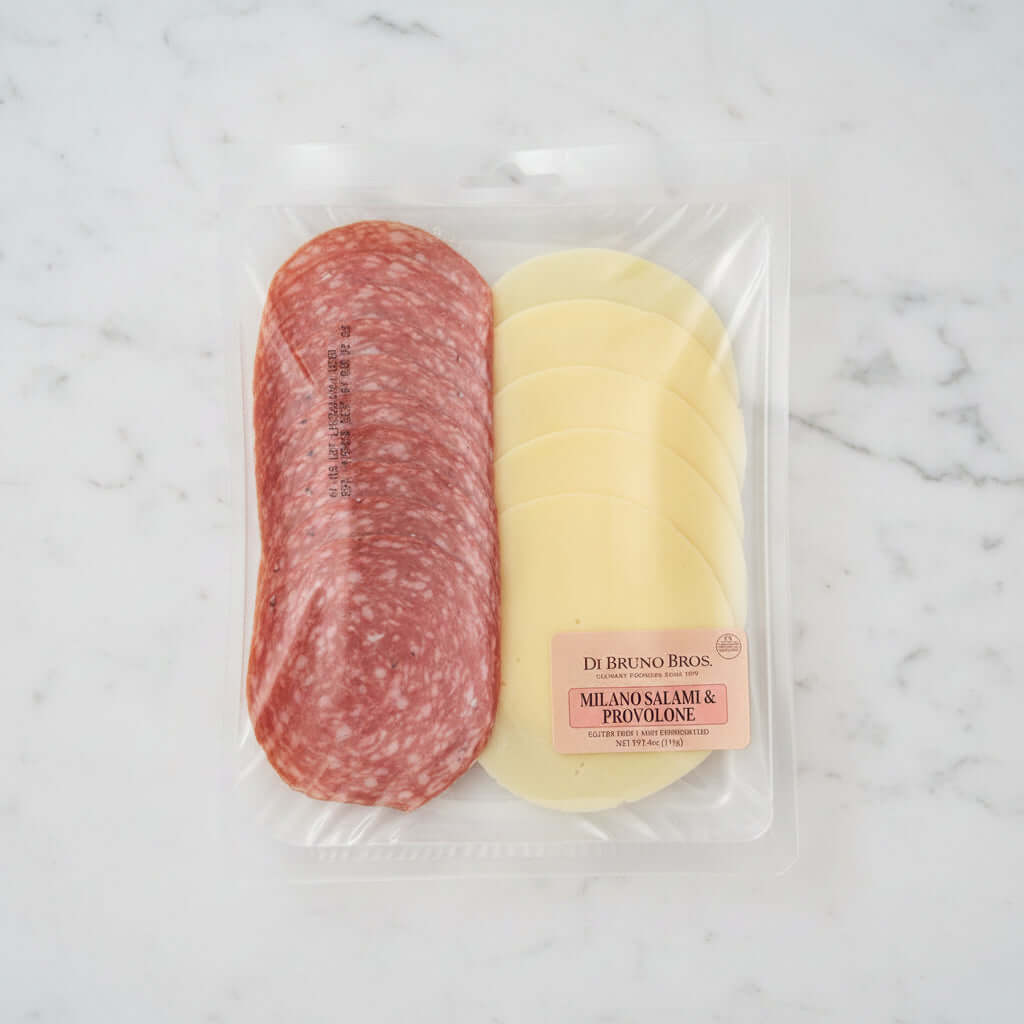 Sliced Milano Salami & Provolone Tray