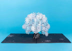 Snow Tree Pop Up Card by Paper Love
