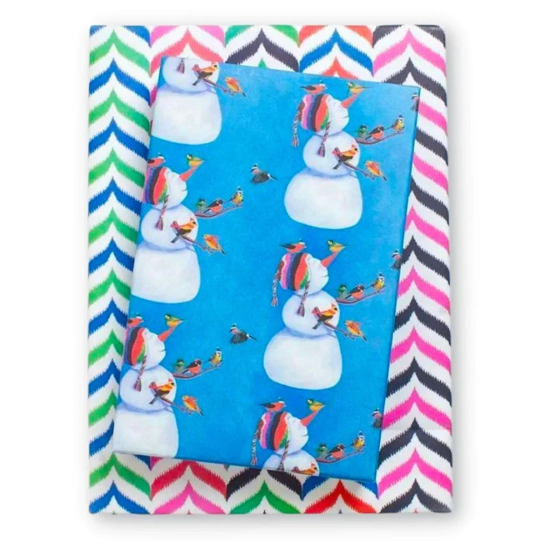 Double-Sided Eco Wrapping Paper – Holiday | Recyclable & Compostable Gift Wrap