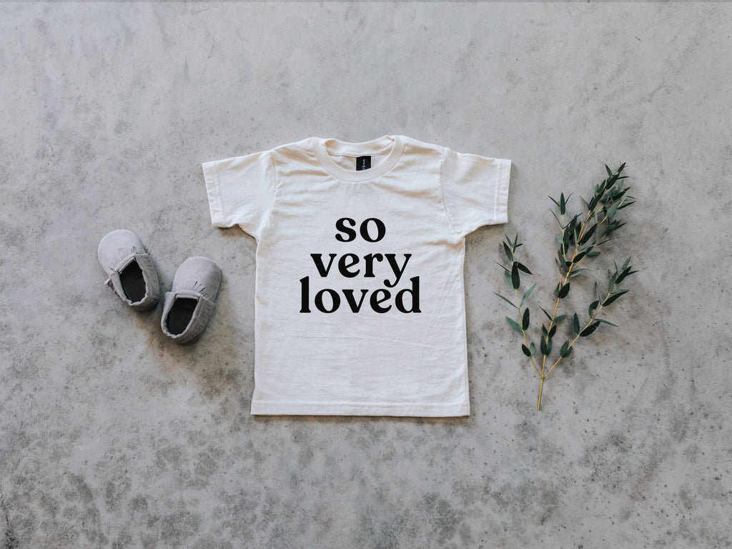 So Very Loved Organic Baby & Kids Tee