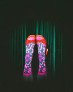 Disco Barbie Black Sheer Crew Sock by Sock Candy
