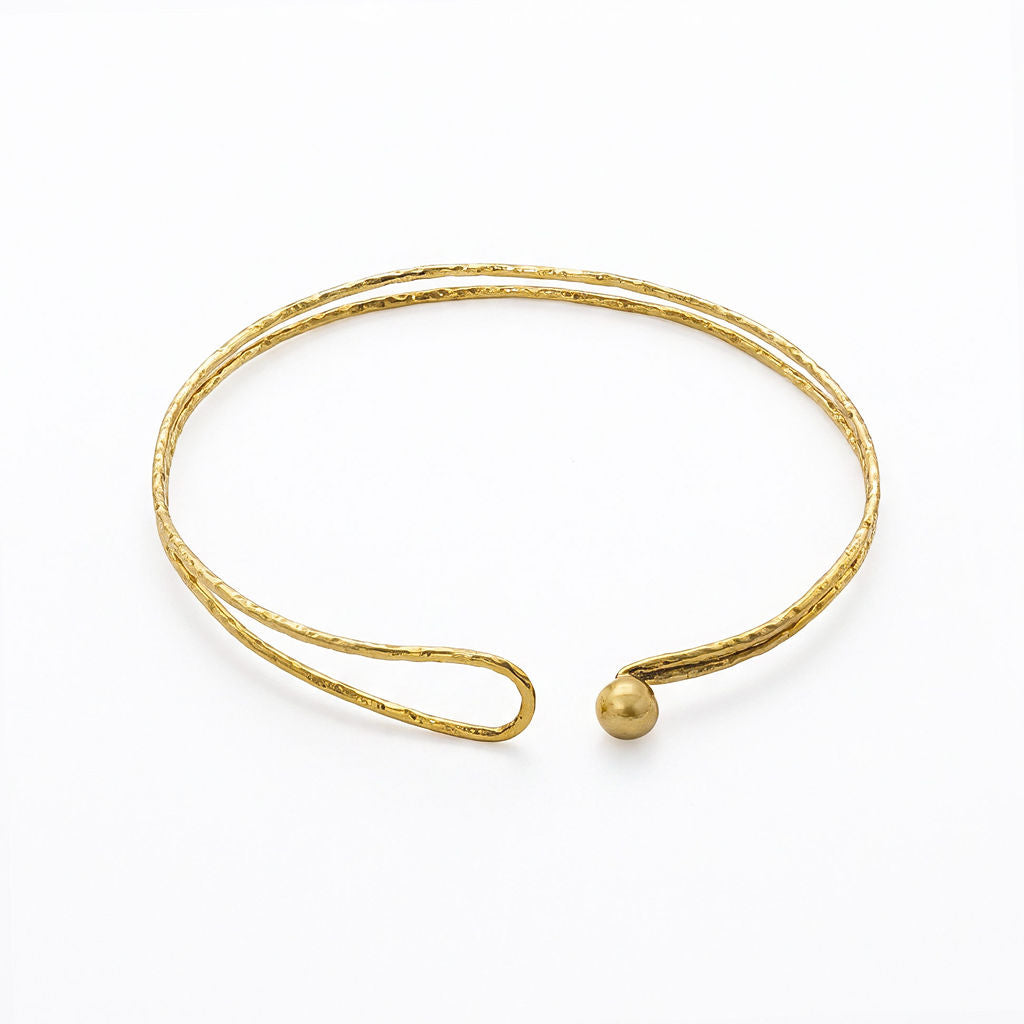 Sola Sphere Ball Choker Necklace Collar