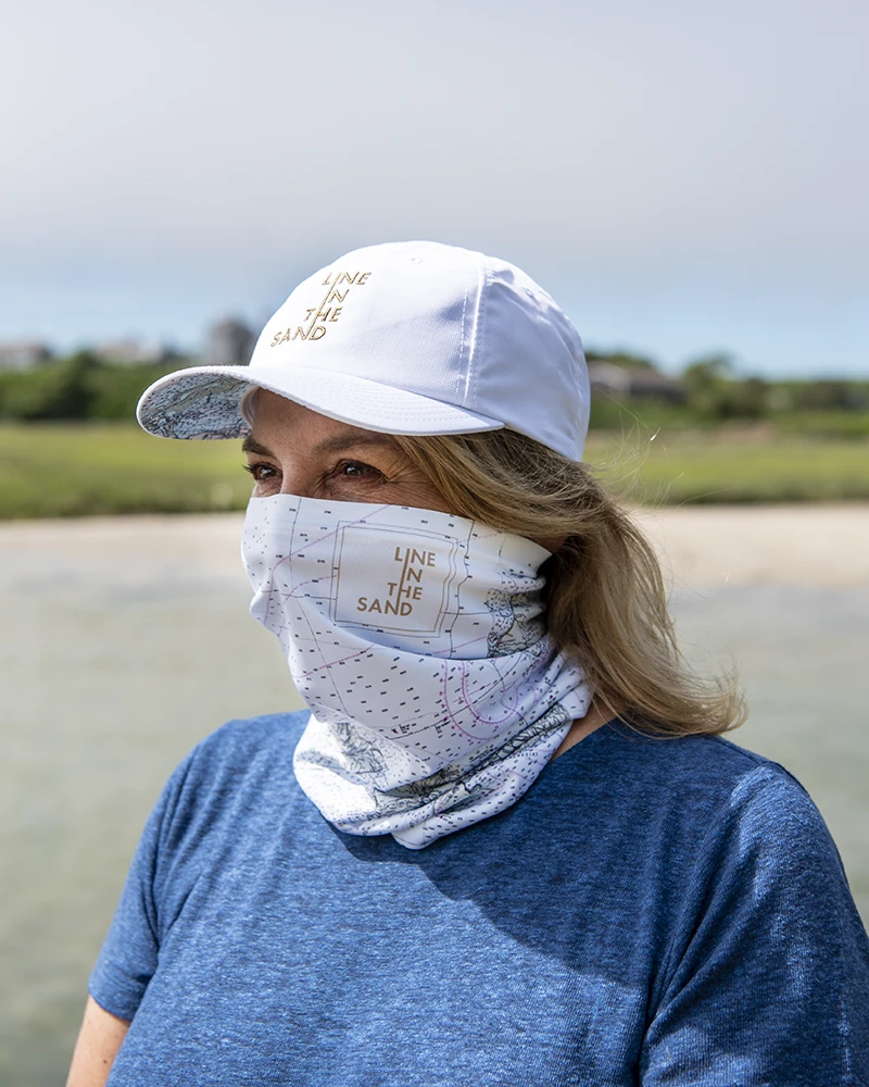 Nautical Chart Solar Gaiter by Line In The Sand Swim