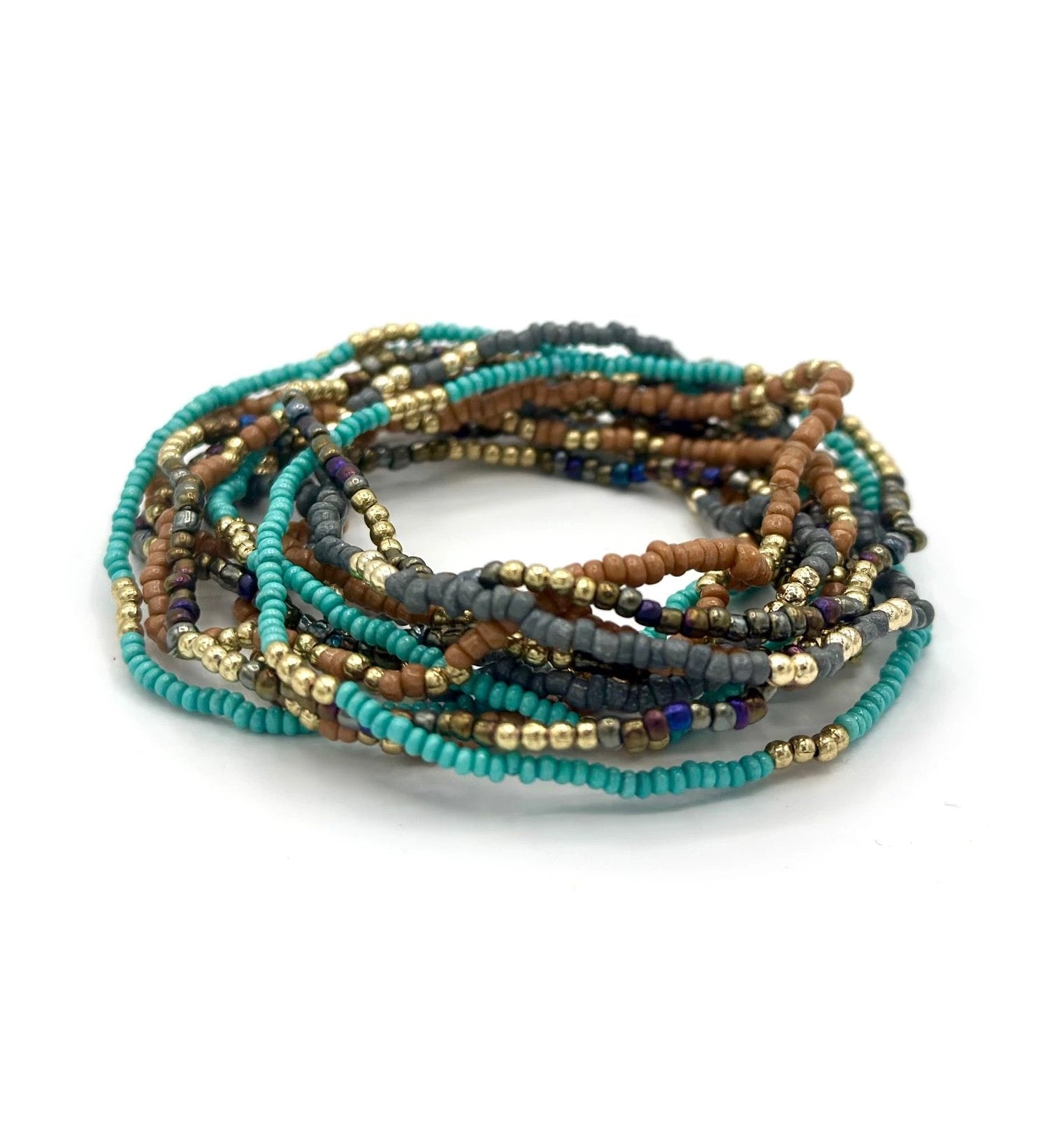 Southwest Flair Elastic Bracelet Set by Fair Anita