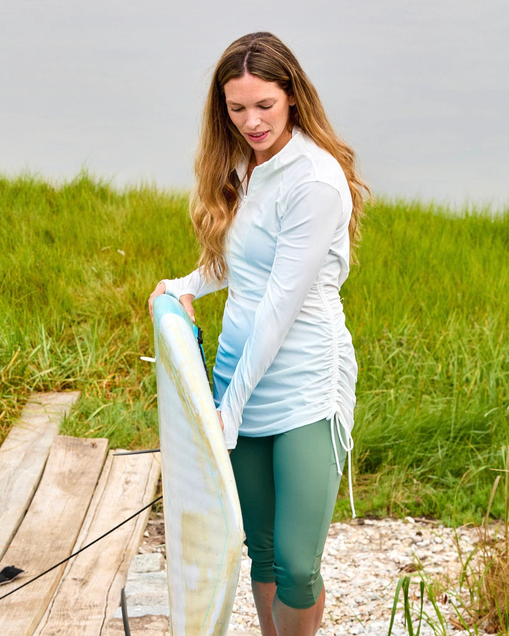 Jump In 3/4 Swim Leggings by Line In The Sand Swim