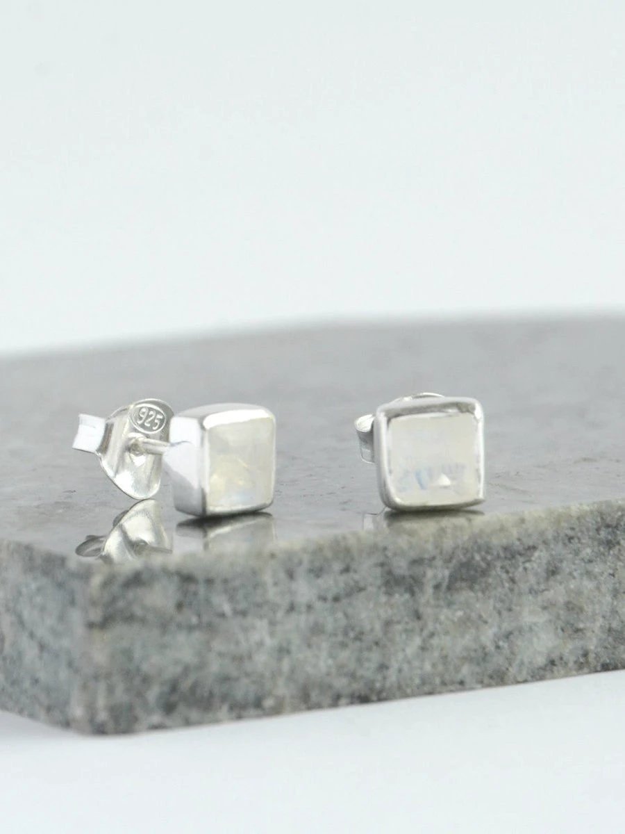 Crystal Waters Studs - Sterling Silver by Fair Anita
