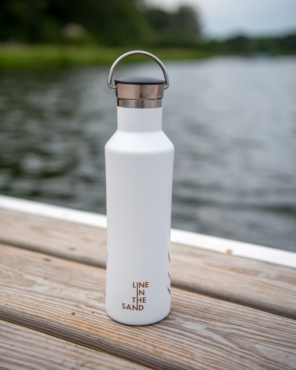 Stainless Steel Water Bottle by Line In The Sand Swim