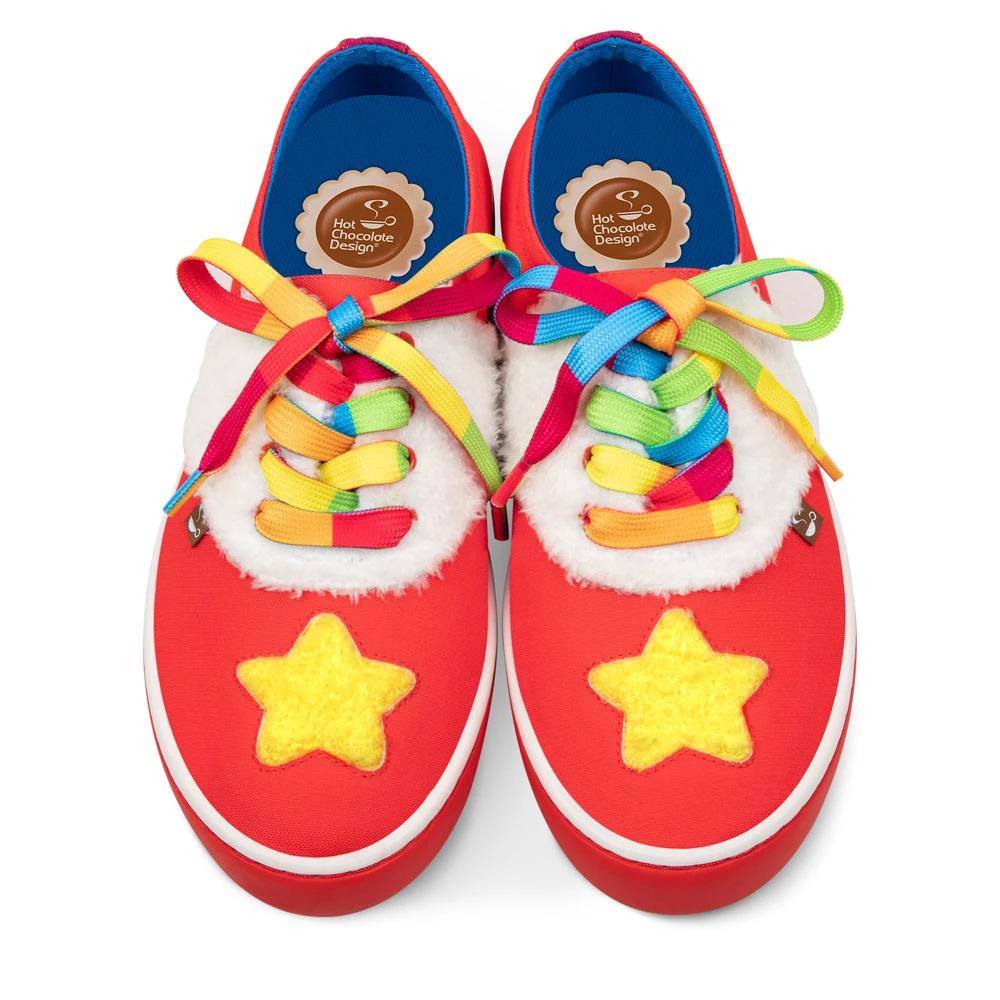 Star Fluff Casual Sneaker by Hot Chocolate Design