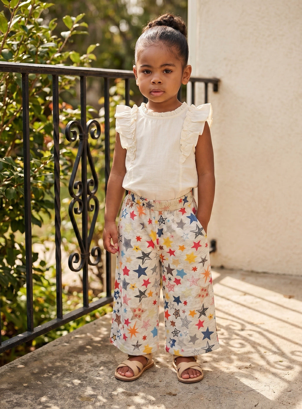 The Stars In The Sky Jersey Capri Pant