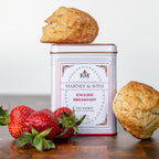 Strawberry Champagne Cream Scones