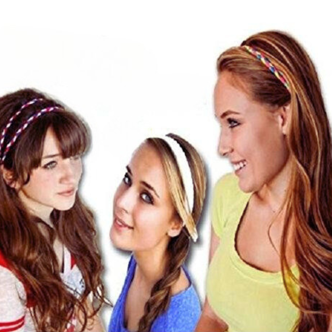 Stretchy Braid and Knotted Headbands | Yoga Workout Headband Packs and Singles