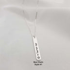 Israel Support Bar Necklace - 6 Styles