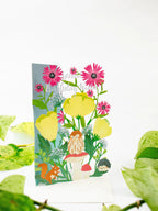Summer Forest Lasercut Birthday Card by Ash & Rose