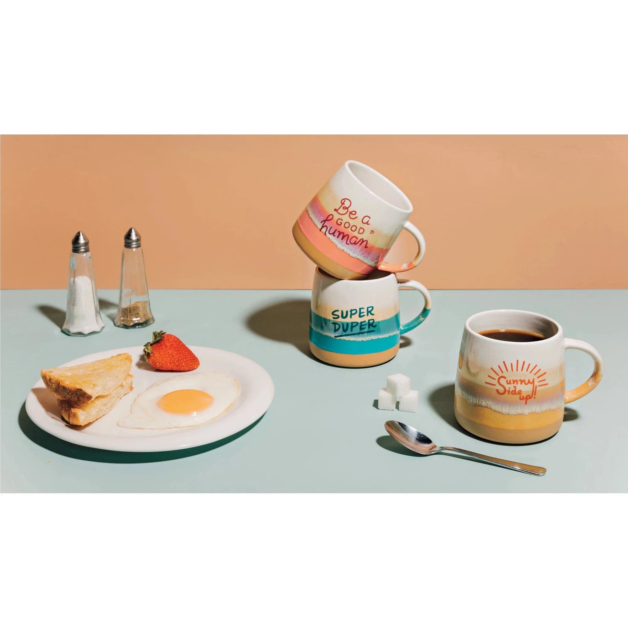 Super Duper Perfect Glaze Mug | Coffee Tea Stoneware Mug| 12 oz