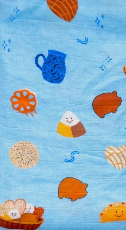 Pan Dulce Muslin Swaddle
