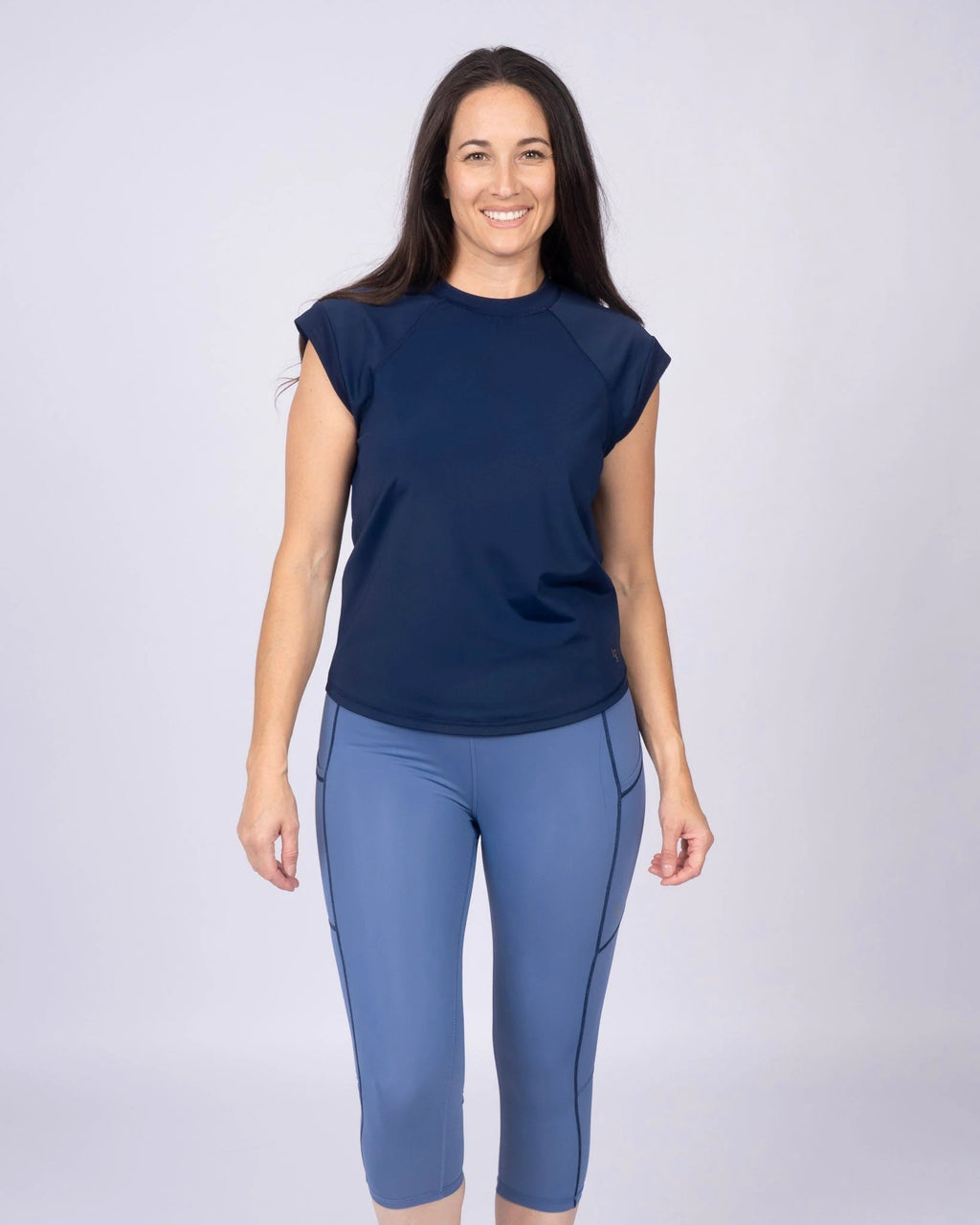 Swim & Sport Short Sleeve Top by Line In The Sand Swim