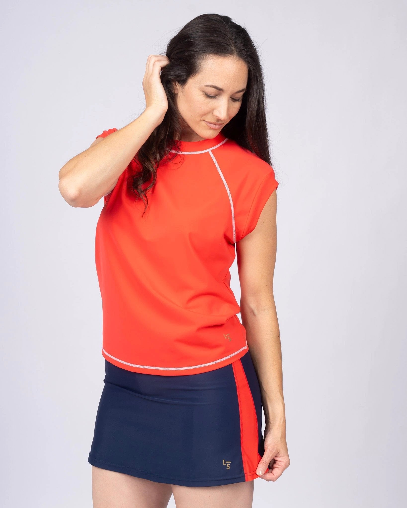 Swim & Sport Short Sleeve Top by Line In The Sand Swim