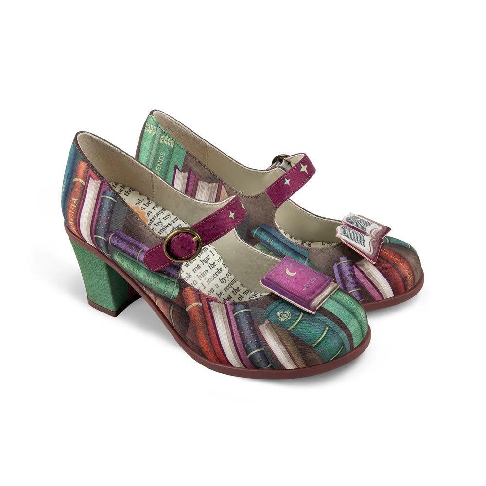 Chocolaticas® Mid Heels Tales & Soles Women's Mary Jane Pump by Hot Chocolate Design