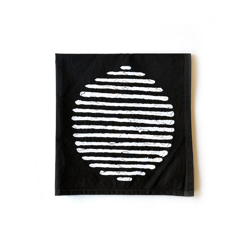 Mwedzi Black Napkins - Set of 2