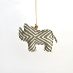 African Animals Ornaments - Set of 4