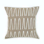 Sadza Lines Pillow Cover - Savanna Beige