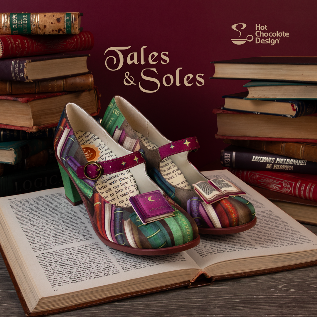 Chocolaticas® Mid Heels Tales &  Soles Women's Mary Jane Pump