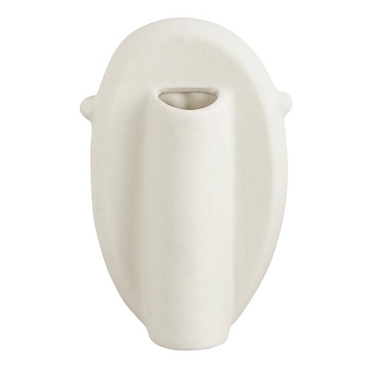 Tall Face Ceramic Pot | Decorative Planter for Succulents & Flowers | 4.75"  x 2"  X 7.5"