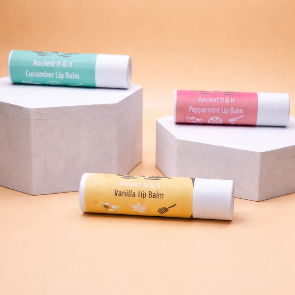 Halal Tallow Lip Balm - 3 Pack by Ancient Health & Healings