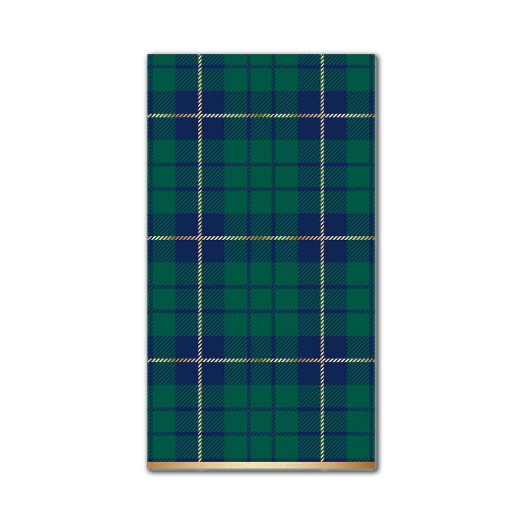 Tartan Christmas - Plaid Christmas Napkins - Dinner Napkins