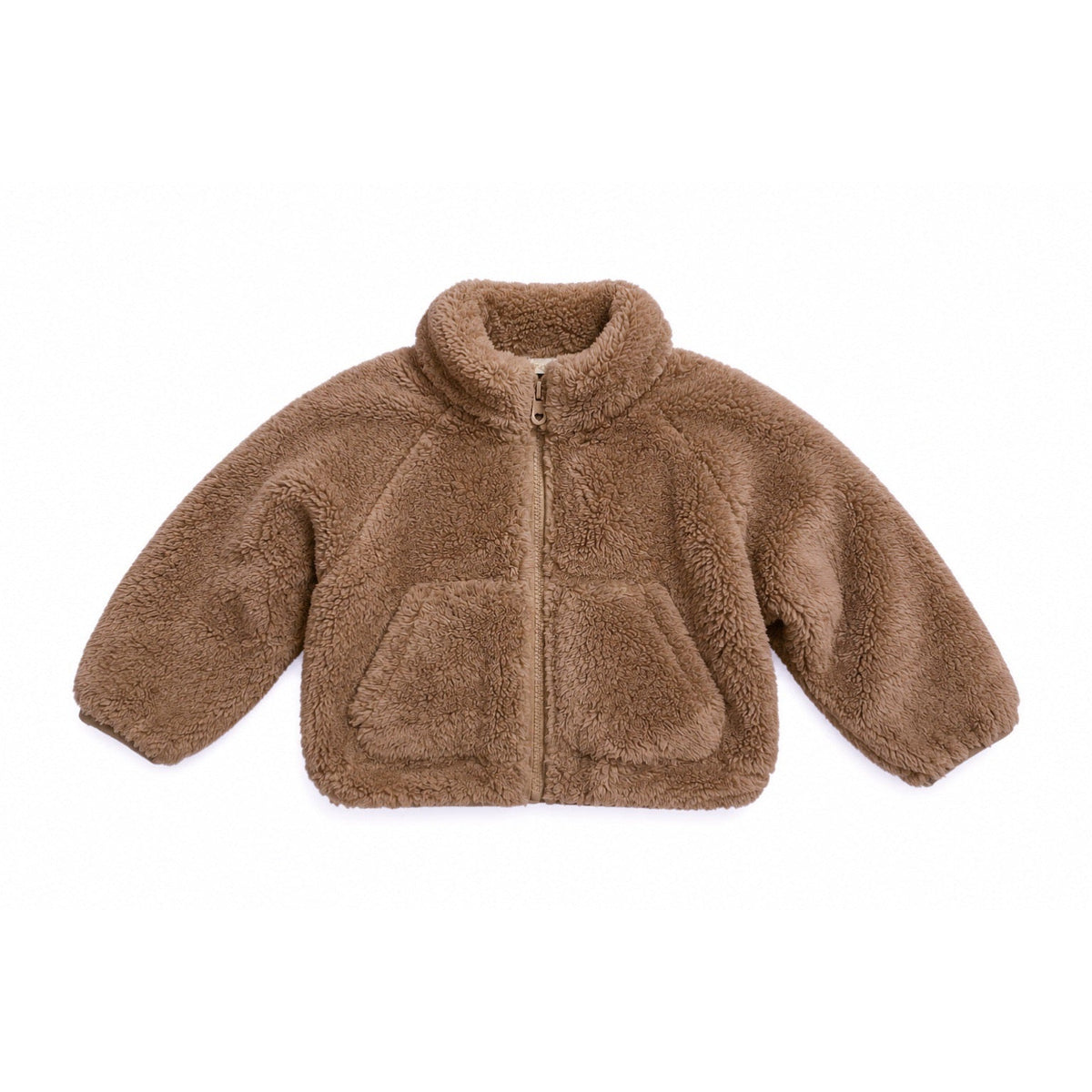 Brown Teddy Cardigan Jacket