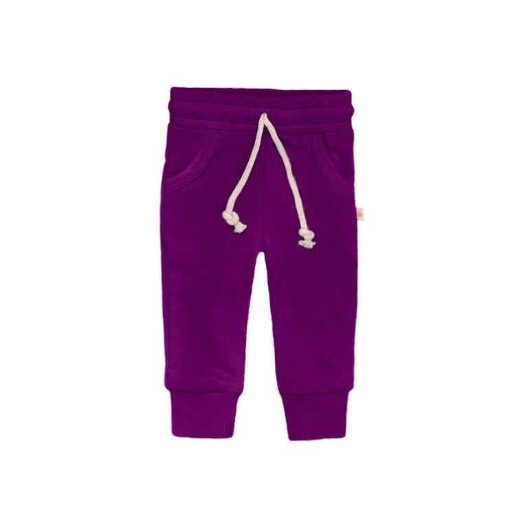Purple Jersey Jogger Sweatpant