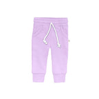 Lilac Crewneck Terry Sweatshirt Sweatpant 2pc Sweatsuit Set