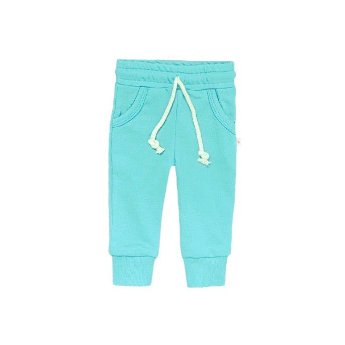 Seafoam Crewneck Terry Sweatshirt Sweatpant 2pc Sweatsuit Set