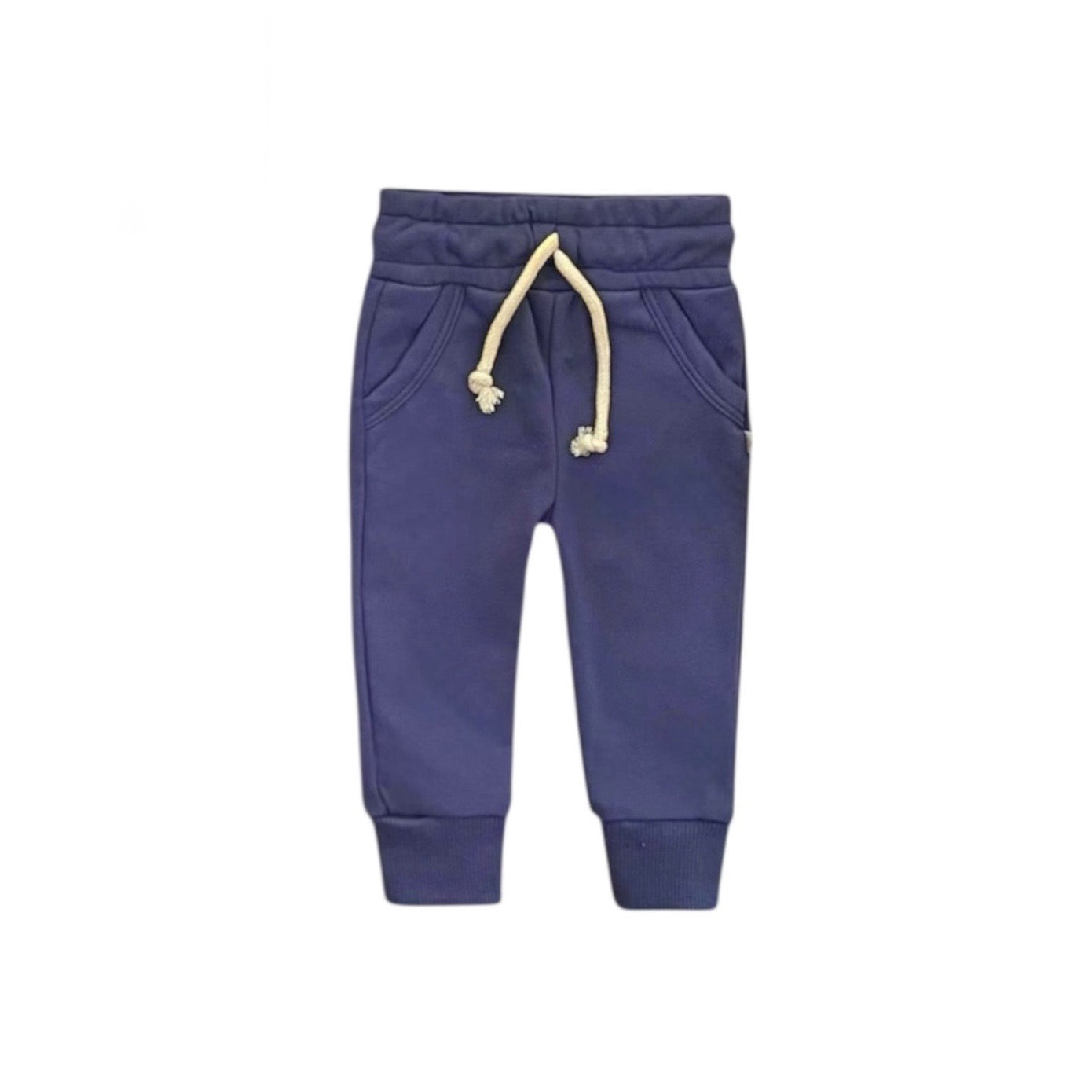 Indigo Crewneck Terry Sweatshirt Sweatpant 2pc Sweatsuit Set
