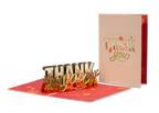 Thank You Pop Up Card by Paper Love